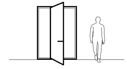 Porte a bilico blindata